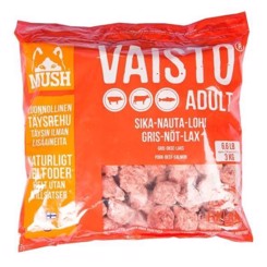Mush B.A.R.F. Vaisto ® 3kg - rød - Gris Okse Laks